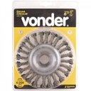Ver imagem 2 de Escova circular 6" x 1/2" x 7/8" torcida Vonder
