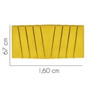 Ver imagem 3 de Painel Estofada Bélgica 160cm Queen Size para Cama Box Quarto Corino Amarelo - Gat Magazine