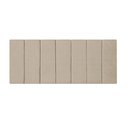 Ver imagem 3 de Cabeceira Estofada Modulada para Cama Queen Casal 160cm Bege