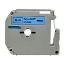 Ver imagem 4 de Fita para Rotulador Eletrônico Compativel com Brother M-k531 Mk531 12mmx8m Preto sobre Azul