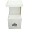 Arranhador para Gatos Antares em MDF Branco 15mm e Sisal - 3