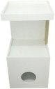 Ver imagem 3 de Arranhador para Gatos Antares em MDF Branco 15mm e Sisal