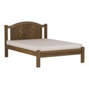 Ver imagem 1 de Cama Casal Flex Grécia Imbuia para Colchão 128 cm ou 138 cm Madeira Maciça Pinus - Cavazotto 1073IM