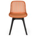 Ver imagem 3 de Cadeira de Jantar Estofada Marcela sem Braços - Marrom