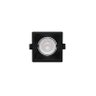 Spot Alltop Recuado Led Taschibra Mr16 Quadrado Preto 6w - 3000k Luz Quente - 1