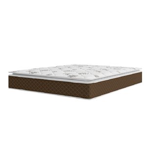 Colchão Queen UMAFLEX Casal Molas Ensacadas Pillow 158x198x25cm