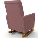 Ver imagem 4 de Poltrona de Amamentação com Balanço Ravena W01 Suede Rosê - Lyam Decor