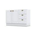 Ver imagem 1 de Balcão 03 Gavetas 02 Portas 120 Cm Americana Henn Branco Hp