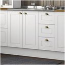 Ver imagem 2 de Balcão 03 Gavetas 02 Portas 120 Cm Americana Henn Branco Hp