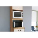 Ver imagem 4 de Paneleiro Cozinha Modulado Torino C/ 3 Portas 63cm Mel Movelbento