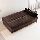 Ver imagem 3 de Sofá Cama 3 Lugares Reclinável Tequila Bombom - Viero Móveis