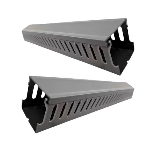 Kit 2 Canaleta Aberta Cinza 30x30 Stark