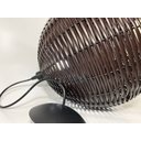 Ver imagem 7 de Kit Utron 3 Lustres Luminária Pendente Junco Globo Bola 35cm Globo 35 Tabaco