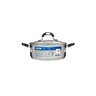 Caçarola Tramontina Astro Rasa Aço Inox Tampa de Vidro 16 Cm 1,4 Litros - 2