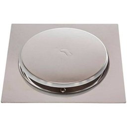 Ralo Inteligente Click 10 X 10 Inox para Piso Banheiro - 1