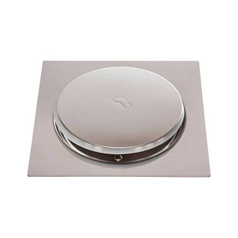 Ralo Inteligente Click 10 X 10 Inox para Piso Banheiro