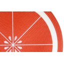 Ver imagem 4 de Jogo Lugar Americano Redondo Fruta Laranja 38 cm Decoração Mesa Posta Descanso Prato Feito à Mão