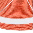 Ver imagem 2 de Jogo Lugar Americano Redondo Fruta Laranja 38 cm Decoração Mesa Posta Descanso Prato Feito à Mão