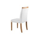 Ver imagem 4 de Kit 8 Cadeiras Decorativas Sala de Jantar Luxo Anita Facto Branco - Mozzelar