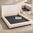 Ver imagem 6 de Conjunto King Cama Japonesa Cabeceira Milano Moderna Luxo Premiun Elegante Divani com Cabeceira Curv