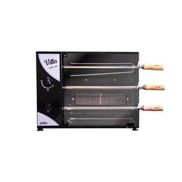 Churrasqueira Assador a Gás Glp Rotativa Elétrica 55 Cm Aço Carbono Infravermelho Vitta3 110v - - 2