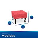 Ver imagem 4 de Puff Retro Confortável e Clássico Suede