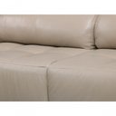 Ver imagem 4 de Sofá Retrátil e Reclinável de Couro Atami 2,50 M Taupe - Mempra Design