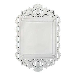 Quadro Espelho Decorativo Veneziano Sala Quarto 50x77 3883