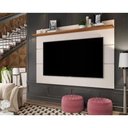 Ver imagem 1 de Painel para TV Dubhe 1.8 180cm MDP Off White Freijó Germai Móveis