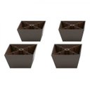 Ver imagem 1 de Pés para Móveis Belmax - Kit 4 pés