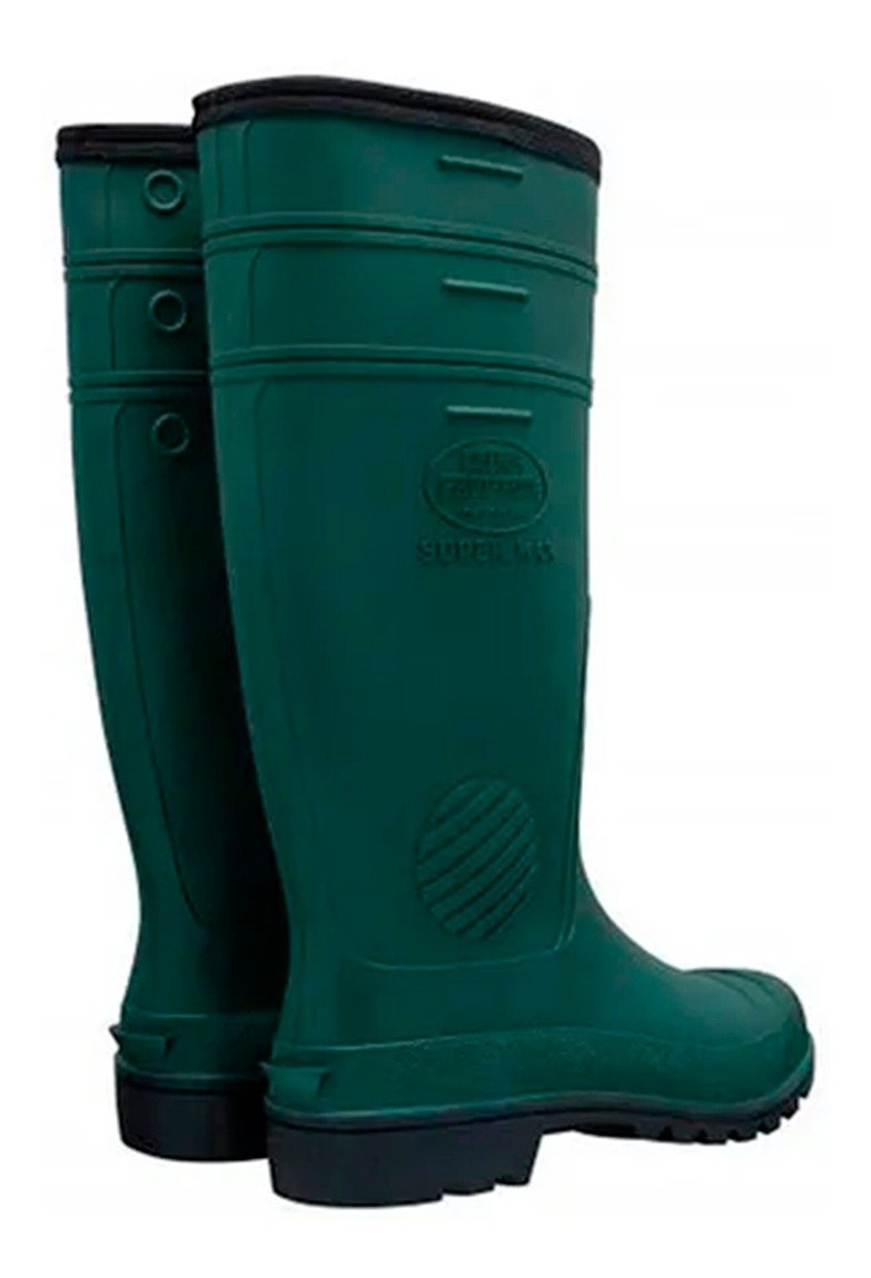 Bota Térmica de Pvc Supermax Thermo Calfor Pampeana Verde-preto N°44 - 4