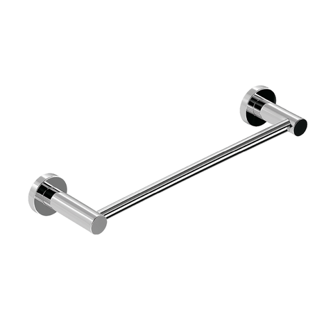 Toalheiro Porta Toalha de 30cm para Banheiro - Cromado - Dpace4512 Drop Metais
