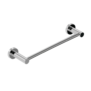 Toalheiro Porta Toalha de 30cm para Banheiro - Cromado - Drop Metais