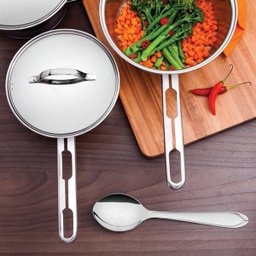 Panela Inox Fundo Triplo com Tampa 1,5L Allegra Tramontina - 2