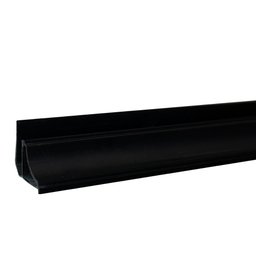 Rodateto Pvc 8mmx38mmx3,00m 5 Un Azn - Preto - 2