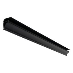 Rodateto Pvc 8mmx38mmx3,00m 5 Un Azn - Preto - 1