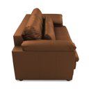 Ver imagem 7 de Sofá Retrátil Elétrico Sala de Estar Nolan Bipartido 250cm Conforto Premium em Couro Caramelo G58 -
