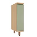 Ver imagem 1 de Balcão para Cozinha 100% MDF 20 cm 1 Porta Lótus Carvalho/Verde