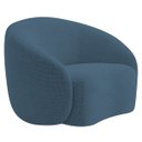 Ver imagem 6 de Kit 02 Poltronas Orgânica Luxo Recepção Amore Linho