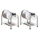 Ver imagem 3 de Kit 2 Escorredores de Louças Beliche Isabela com Porta Copos Branco