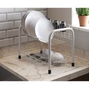 Ver imagem 2 de Kit 2 Escorredores de Louças Beliche Isabela com Porta Copos Branco