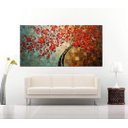 Ver imagem 3 de Quadro Pintura Tela Abstrato Moderno 2186: 80cm (A) x 160cm (L)