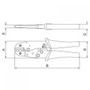 Ver imagem 2 de Alicate Crimpador 9 Terminal 0.5 a 6mm - Tramontina 44055/101