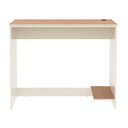 Ver mais imagens de Conjunto de Escritório Noruega 7 Livreiro 2 Buffet e 8 Mesas 90cm - Via Nossa - Off White e Cedro