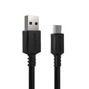 Ver imagem 1 de Cabo Usb a 3.0 Macho P/ Usb Tipo-c - Preto - 2 Metros - Pucap3-2