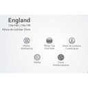 Ver imagem 2 de Colchão Herval Maxspring England+Baú Clean 88x188