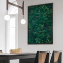 Ver imagem 1 de Quadro Jungle - Abstrato - Tela Canvas com Moldura Flutuante em Vários Tamanhos - Artfine