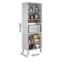 Ver imagem 2 de Paneleiro Duplo para Forno Tarsila Itatiaia Ipldpfno-70