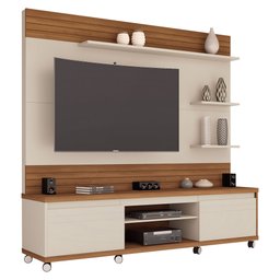 Home Theater para Tvs até 70 Polegadas Germai Cedro Off White/freijó - 2
