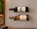 Ver imagem 1 de 2 Suportes para Garrafa de Vinho Parede Adega Aço Schmitt
